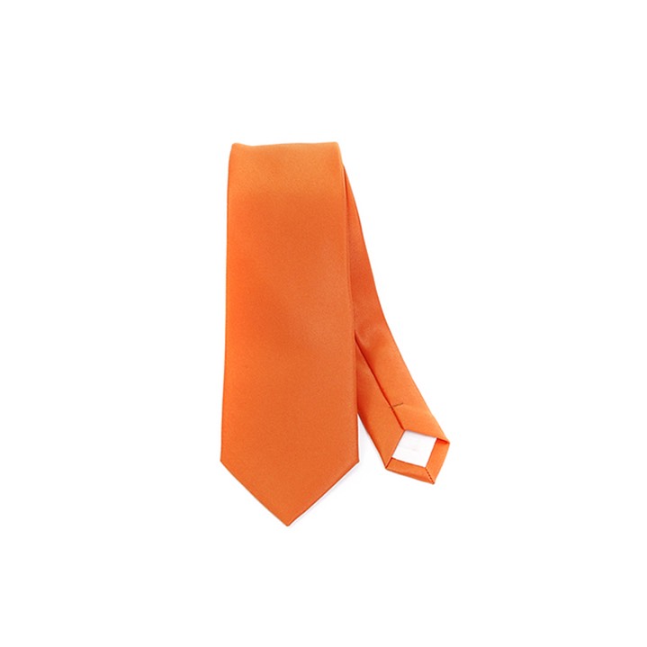 SY-2501-or11-SPST-Orange-PolySolidSlimTie-57X2.75-Retail$7.48