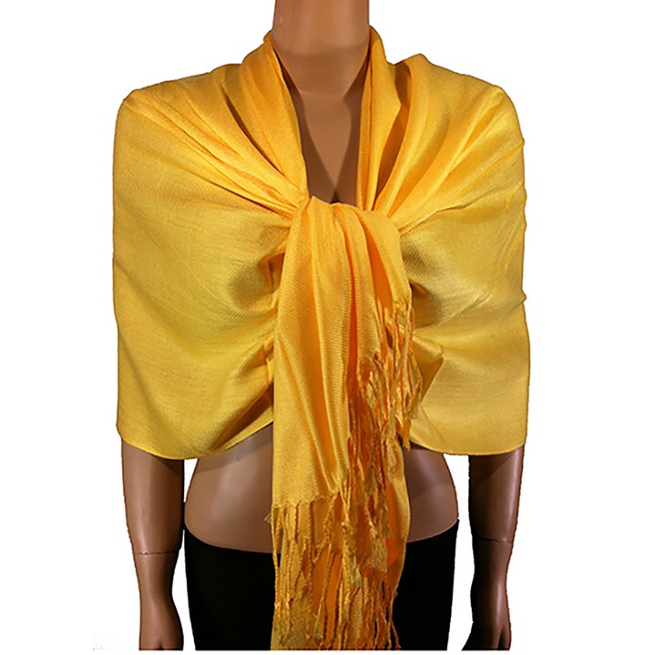 HF-SZP-2-27-Yellow-SolidPashminaScarf-72x26-Retail$7.32