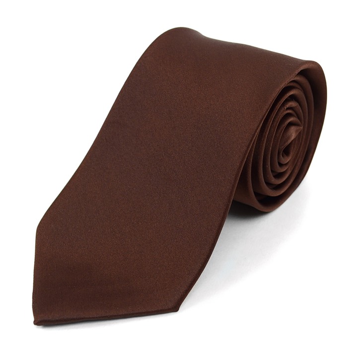 SY-BLS-3301-04-Brown-BoysSolidColorPolyTies-Retail$7.32