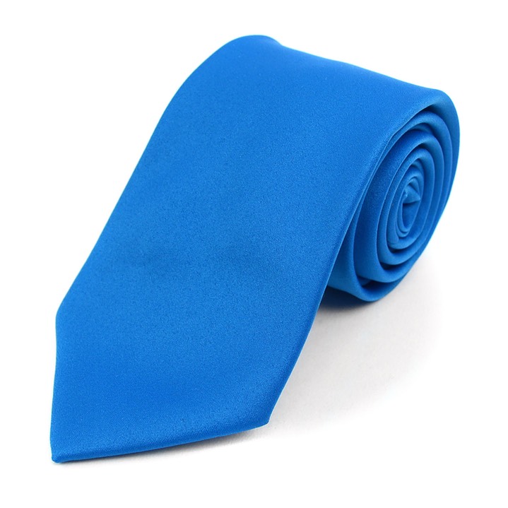 SY-BLS-3301-07-Cobalt Blue-BoysSolidColorPolyTies-Retail$7.32