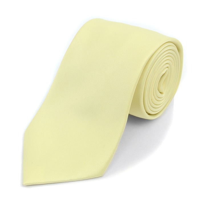 SY-BLS-3301-13-Light Yellow-BoysSolidColorPolyTies-Retail$7.32