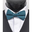 SY-BT-13017-Teal-Men'sBowTies2.5'PolySatinBanded-Retail$5.82