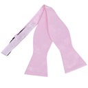 SY-SSB-16016-Pink-Men'sBowTiesSatinSilkSolidColorFreestyle-Retail$16.32