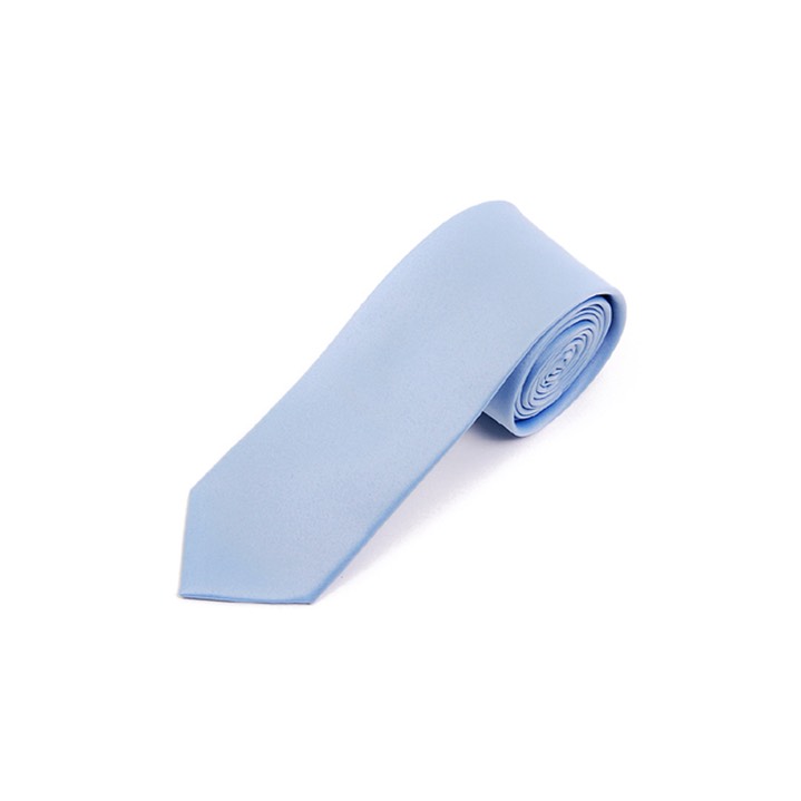 SY-2501-bbbl11-SPST-Periwinkle-PolySolidSlimTie-57X2.75-Retail$7.48